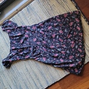 Hollister Floral Off the Shoulder  Mini Dress M